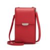 PU Leather Phone Purse Mini Shoulder Handbag for Hiking and Travel - Image 5