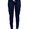 Casual Pants Cotton Blend Trousers