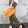 Casual tapered fit Cotton Blend Trousers - Image 3