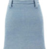 Paper Bag Belted A Line Bodycon Skirt - Image 2