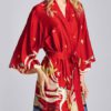 Printed Kimono Robes Dress Sleepwear - Image 2
