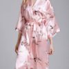 Printed Lace Up Polyester Gowns Lingerie - Image 6