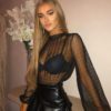 See-through Tops Cover Up Beachwear - Image 3