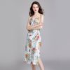 Sexy Faux Silk Satin Thin Strap Sleeveless Night robe
