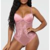 Sexy Lingerie Push Up Lace See Through Teddies