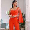 Sexy Sleeveless Elegant Solid Casual Bodysuit