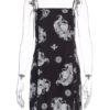 Sexy Sleeveless Split Dragon Print Bodycon Dress - Image 6