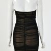 Sexy Sleeveless Strapless Bodycon Dress - Image 8