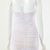 Sexy Sleeveless Strapless Bodycon Dress - Image 9
