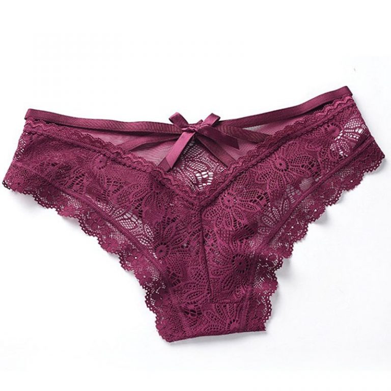 Sexy Transparent Low-waist Hollow Out Panties - Image 4