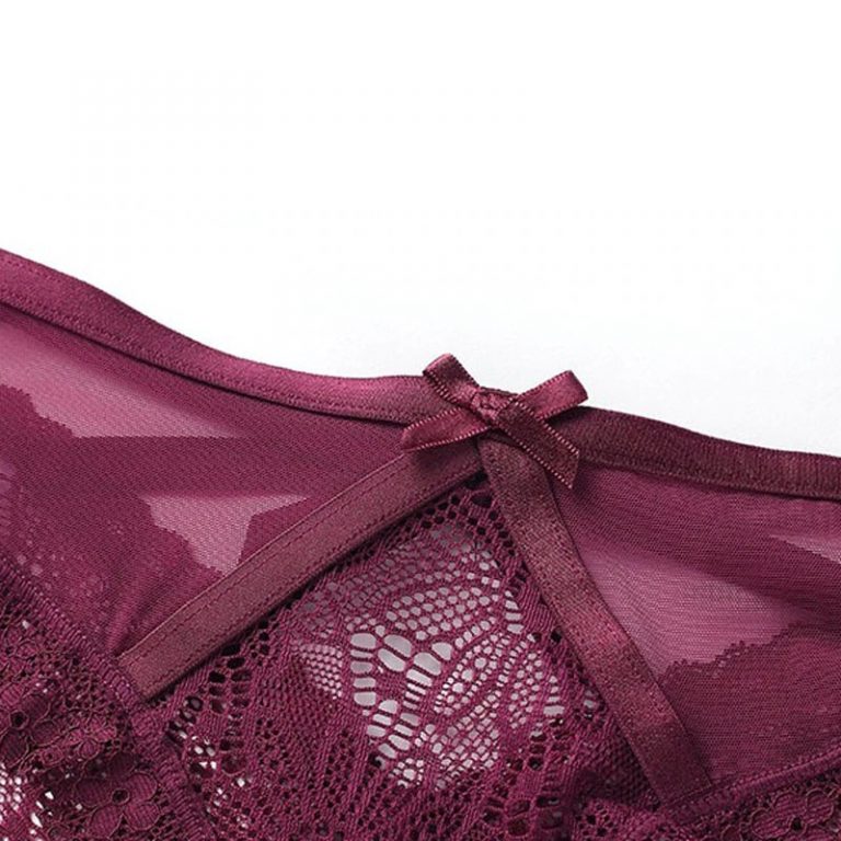 Sexy Transparent Low-waist Hollow Out Panties - Image 5