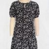 Short Sleeve V-neck Floral Print Mini Dress - Image 5