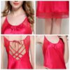Soft Sexy Lace V-neck Nightgown - Image 4