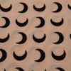Solid Moon Print Turtleneck Long Sleeve Elegant Skinny Casual T shirt - Image 8