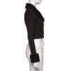 Solid high street Slim Ribbed Knitted crop top - Image 10