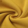 Fashion Ribbed bodycon solid turn down collar crop top - Image 13