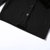 Solid high street Slim Ribbed Knitted crop top - Image 16