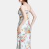 Spaghetti Straps Longline Backless Nightgown - Image 2