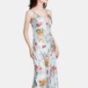 Spaghetti Straps Longline Backless Nightgown - Image 3
