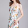 Spaghetti Straps Longline Backless Nightgown - Image 5