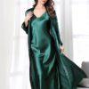 Spaghetti Straps With Robe 2-Piece Nightgown