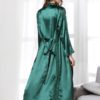 Spaghetti Straps With Robe 2-Piece Nightgown - Image 3