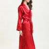 Spaghetti Straps With Robe 2-Piece Nightgown - Image 7