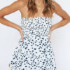 Strapless Beach Mini Dress - Image 3
