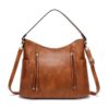 Vintage PU Leather Designer Luxury Shoulder Bags