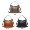 Vintage PU Leather Designer Luxury Shoulder Bags - Image 5