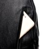 Vintage Sac a Dos Travel Leather Preppy Leather Backpacks - Image 8
