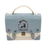 Vintage Student Schoolbag Playing Cards Silhouette Handbag - Image 7