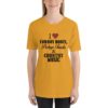 I heart cowboy boots Unisex Short Sleeve T-shirt