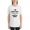 I heart cowboy boots Unisex Short Sleeve T-shirt - Image 4