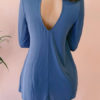 Bodycon  Jewel Neck Cut Out Sexy Long Sleeves Pencil Dress - Image 6