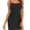 Bodycon Sleeveless Cut Out Bowknot Slip Dress - Image 3