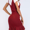 Bodycon Straps Neck Knotted Casual Sleeveless Pencil Dress - Image 4