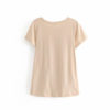 Boho chic animal print Short sleeve Cotton T-Shirt - Image 2