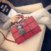 Boston Bag with Fur and Crown Dangle - Image 3