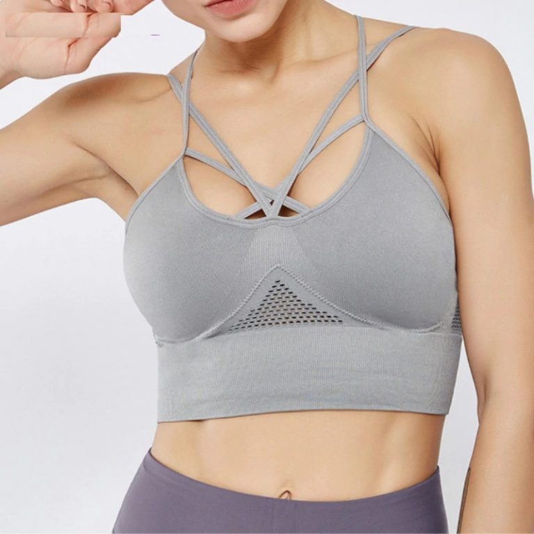 Breathable Seamless Gym Sports Bras - Image 5