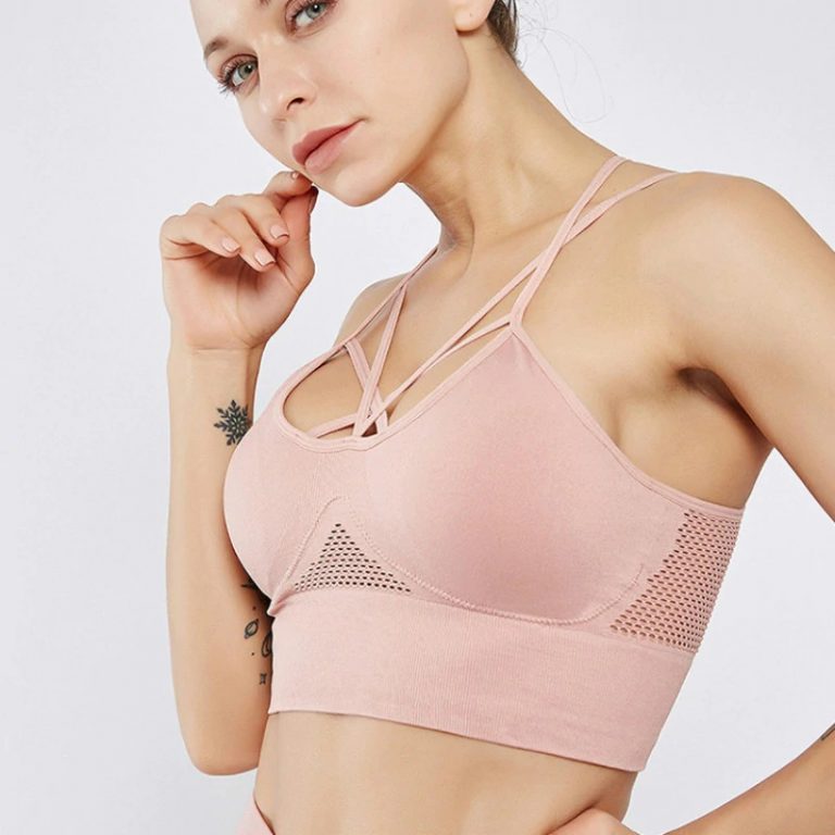 Breathable Seamless Gym Sports Bras