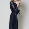 Sexy Lace Floral Bathrobe Toweled Pajamas - Image 2