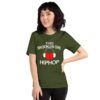 Brooklyn gril loves hip hop Unisex Short Sleeve T-shirts - Image 3