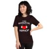 Brooklyn gril loves hip hop Unisex Short Sleeve T-shirts - Image 4