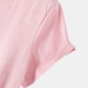 Cartoon Orange Print Short Sleeve Daily Casual T-shirt - Image 8