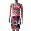 Cartoon Print Streetwear Sweet Sexy Mini Dress - Image 3