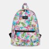 Casual Flower Printed Backpack Bag - Image 8