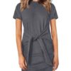 Casual High Collar Beach Dress - Image 4