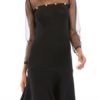 Casual Jewel Neck Beach Dress