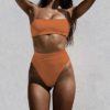 Casual Spaghetti Strap Two Piece Swimsuit - Image 15